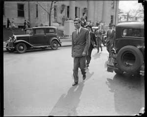 Franklin Roosevelt, Jr. attends trial