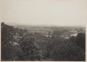 Photograph Album of the Newell Family of Newton, Massachusetts - Panorama of West Newton -