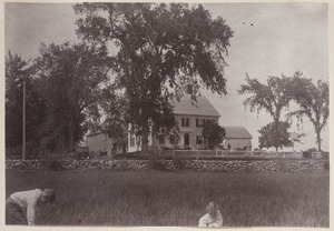 Photograph Album of the Newell Family of Newton, Massachusetts - Hamlet Wight Residence, Medfield, Mass. -