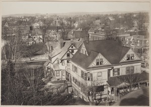 Photograph Album of the Newell Family of Newton, Massachusetts - West Newton Houses and Commercial Buildings -