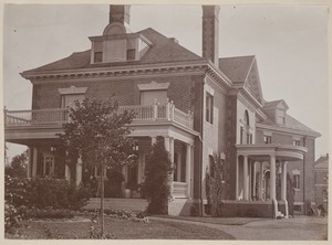 Photograph Album of the Newell Family of Newton, Massachusetts - Unidentified House -