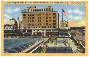 Hotel Kingsley Arms and New Monte Carlo Beach Club, Asbury Park, N. J.