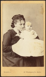 Helen Mead Granger Stevens (Mrs. Henry James Stevens) with daughter, Georgia