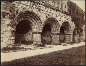 Norman arches, Furness Abbey