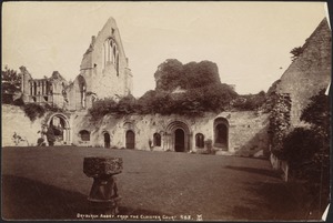 Dryburgh Abbey from the Cloister Court