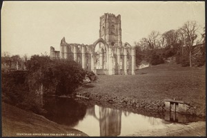 Fountains Abbey from the river