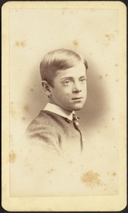 Young boy in tie (head and shoulders)