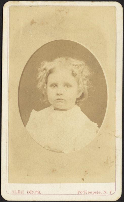 Young girl with blond curls