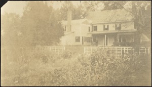 Ashdale Farm. Rear view of main house.