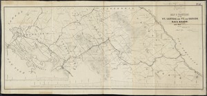 Map & profiles of the Vt. Central and Vt. and Canada Railroads