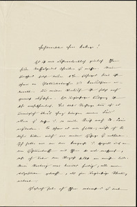 Ziehen, Theodor, 1862-1950 autograph letter signed to Hugo Münsterberg, Berlin, 09 July 1904