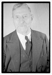 Unidentified man with mustache