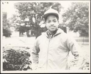Young man in hat and jacket