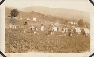 U.S. Marine Corps encampment, probably Thurmont, MD