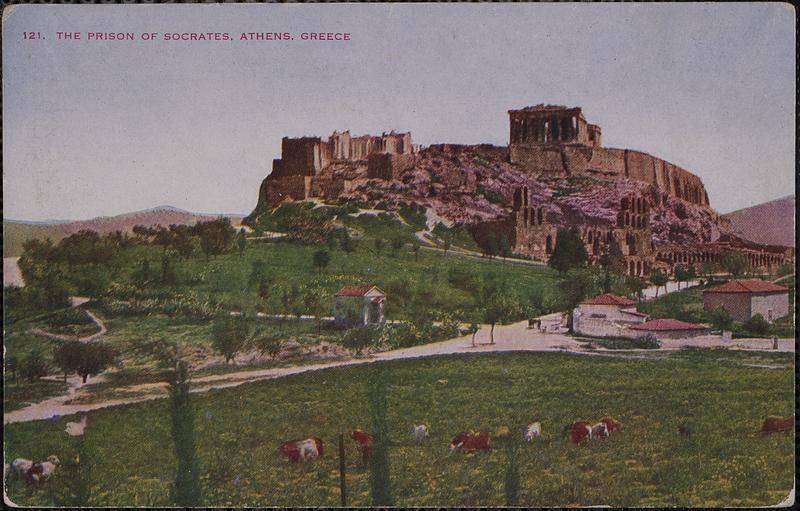 The prison of Socrates, Athens, Greece