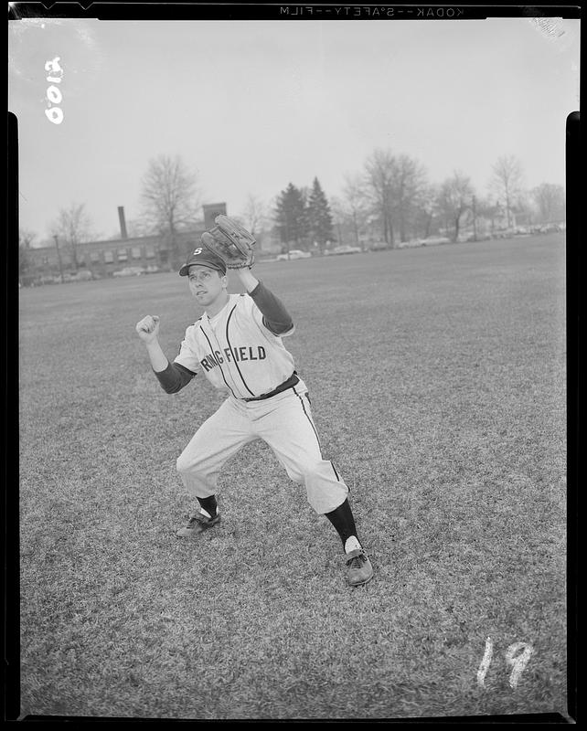 Springfield College baseball player