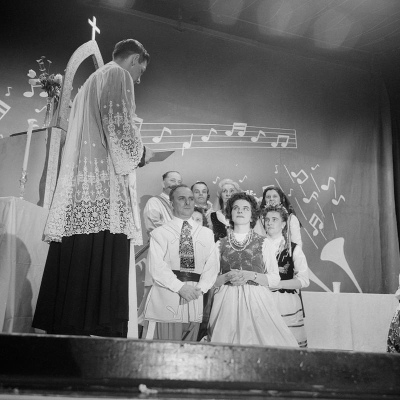 Polish peasant wedding Digital Commonwealth