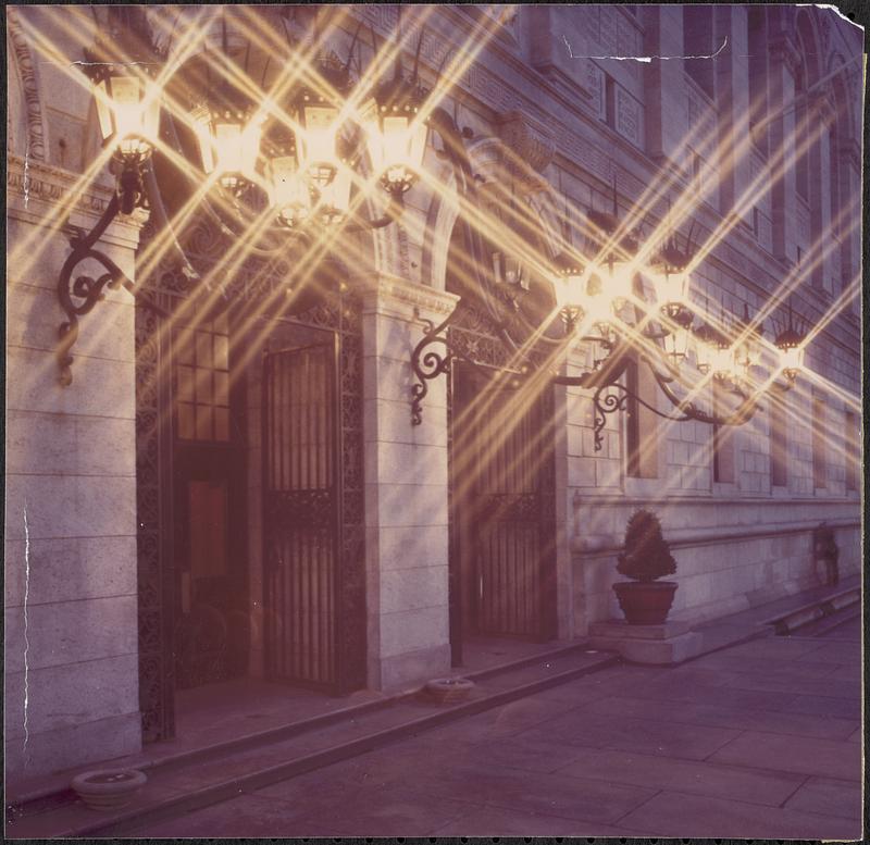 Entrance, McKim Building, Boston Public Library