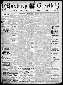 Roxbury Gazette and South End Advertiser, February 16, 1895