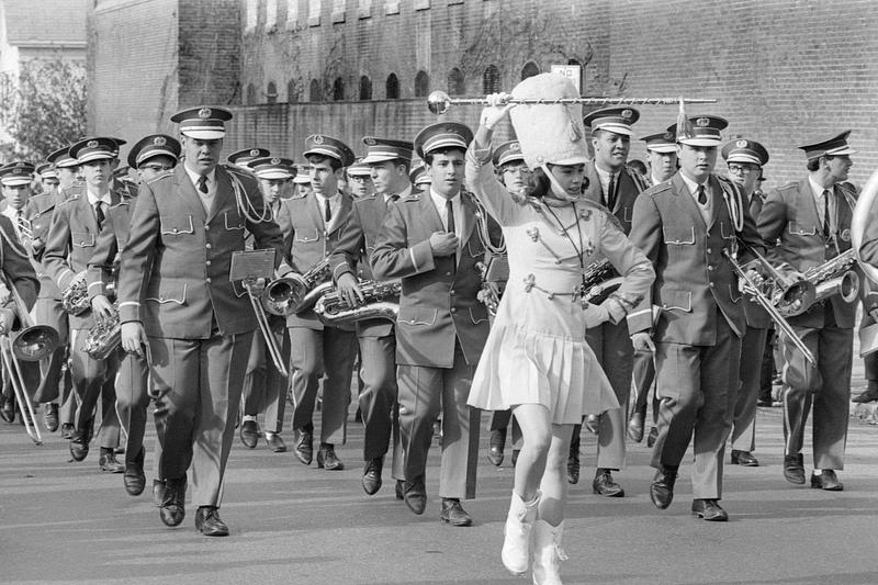 Veterans Day parade, Union Street, New Bedford Digital Commonwealth