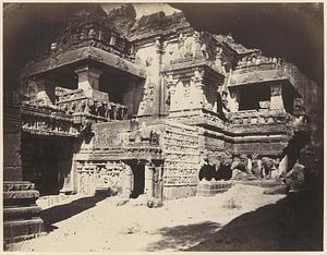 Kailasa temple, Cave 16, Ellora Caves, India
