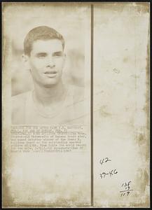 Wins Sullivan Trophy--Jim Ryun, 19-year-old University of Kansas track star, was named Saturday winner of the James E. Sullivan Award as the outstanding amateur athlete of 1966. Ryun holds the world record for the mile, 3:51.3