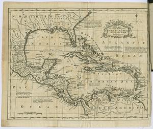 A new and correct map of the West Indies drawn from the best authorities