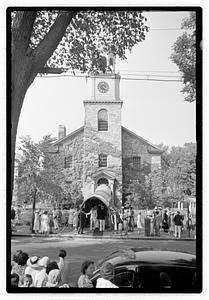 Wedding of Kinsman's daughter at Newburyport