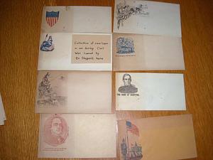 Printed envelopes from the Civil War