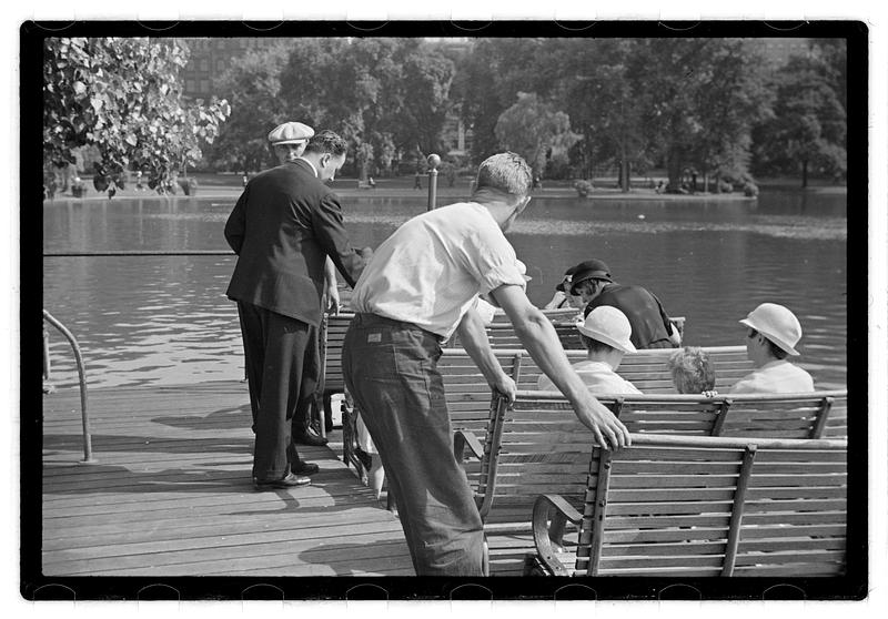 Wm Hanscomb swan boat