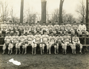 Milford High School's 1940 baseball team photo