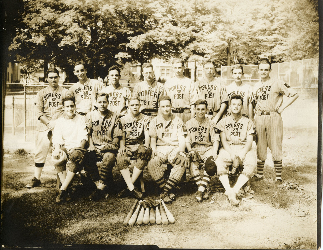 Milford American Legion 1940s baseball team