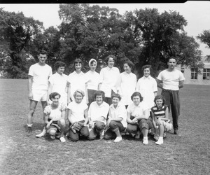 1960s Milford High School tennis team