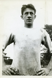 Joe Hickey on football field