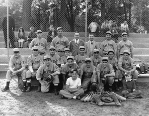 1950s Milford baseball team photo