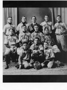 Milford High School baseball team 1910