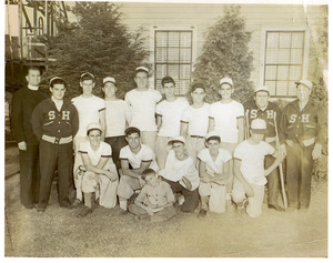 Sacred Heart baseball team 1940s