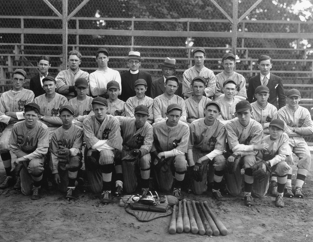 St. Mary's baseball team 1930s - Digital Commonwealth