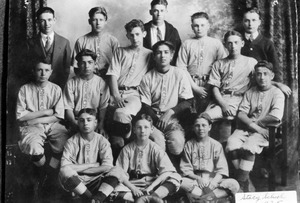 Stacy School baseball team 1925