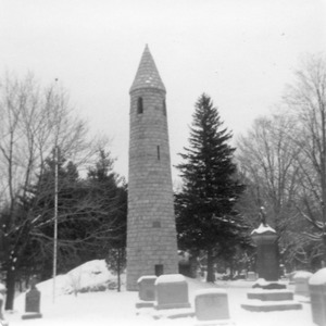 Irish Round Tower, St. Mary's Cemetery