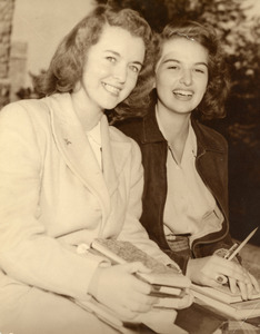 St. Mary's 1947 graduates Eleanor Mulhern & Marie Maher