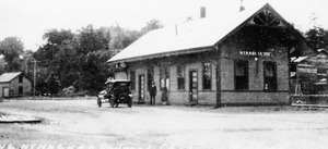 Milford railroad station depot