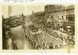 Sesquicenntennial parade 1930