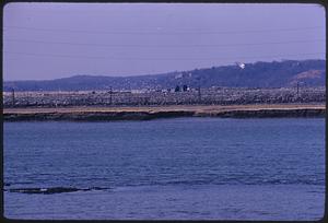 Saugus Regional Dump from Route 1A, Saugus River area toward West