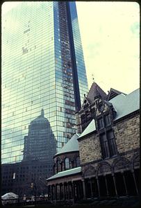 New John Hancock with old John Hancock reflected