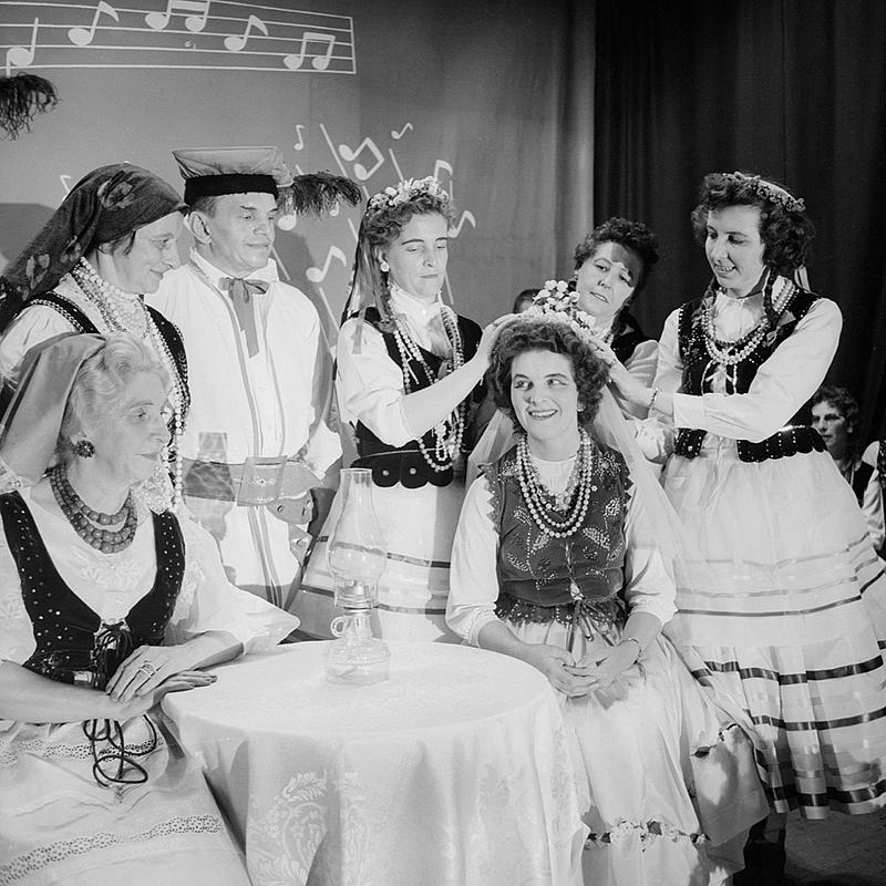 Polish peasant wedding Digital Commonwealth