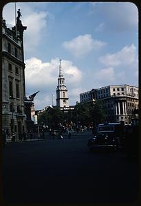 Church steeple, Trafalgar Square