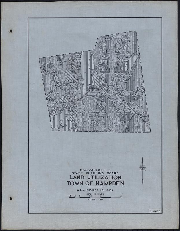 Land Utilization Town of Hampden Digital Commonwealth