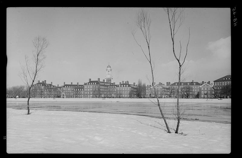 Eliot House on the Charles River, Cambridge - Digital Commonwealth