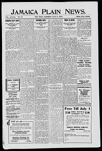 Jamaica Plain News, June 11, 1910